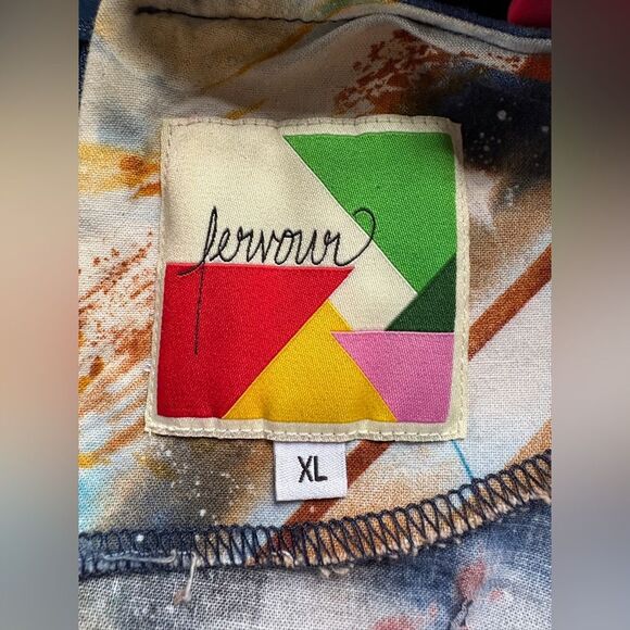 ModCloth Fervour Galaxy Space Dress - XL - Picture 3 of 9